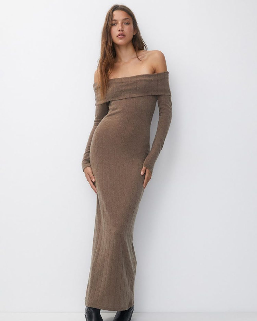 Vestido tejido a crochet estilo boho, prenda artesanal en algodón